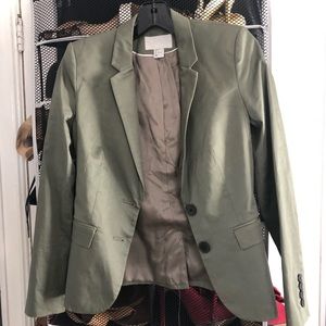 H&M Olive Blazer